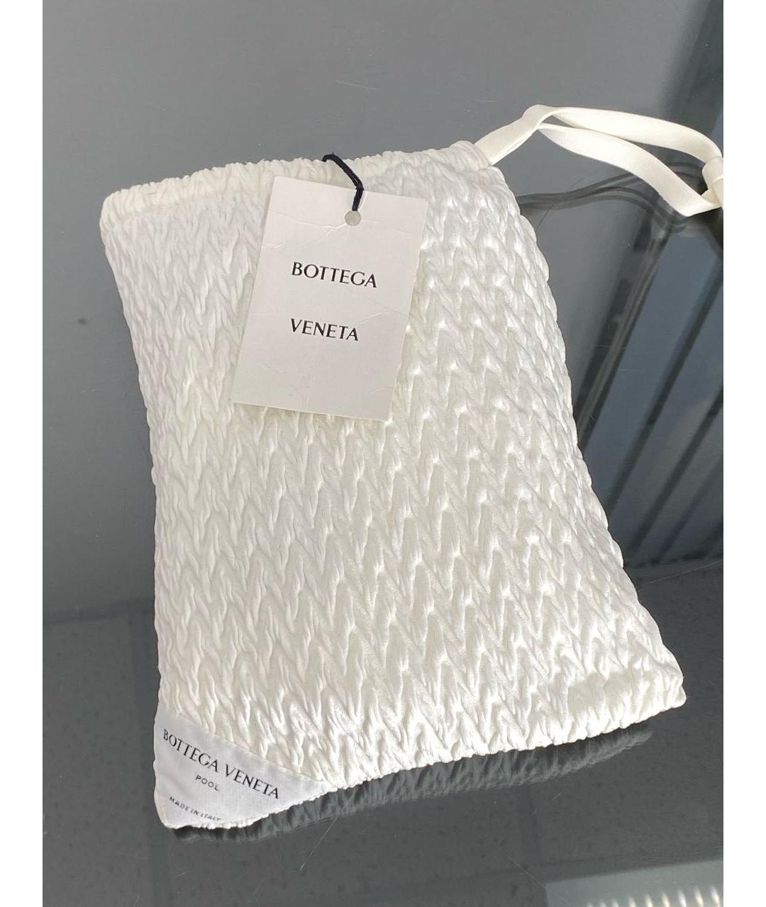 BOTTEGA VENETA Белый полиамидовый купальник, фото 4