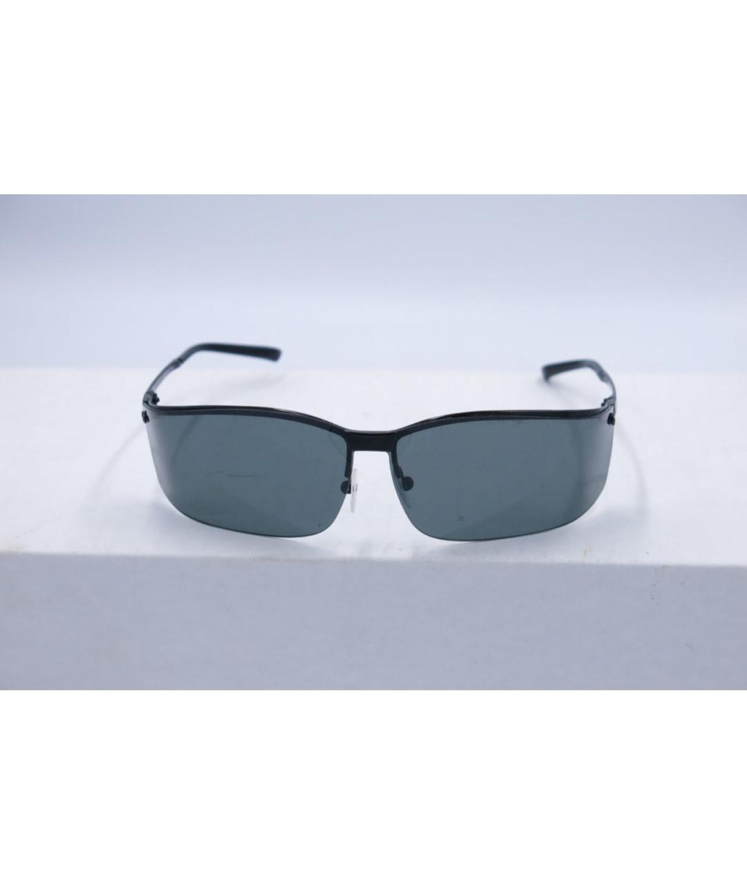 GUCCI Черные пластиковые солнцезащитные очки, фото 9