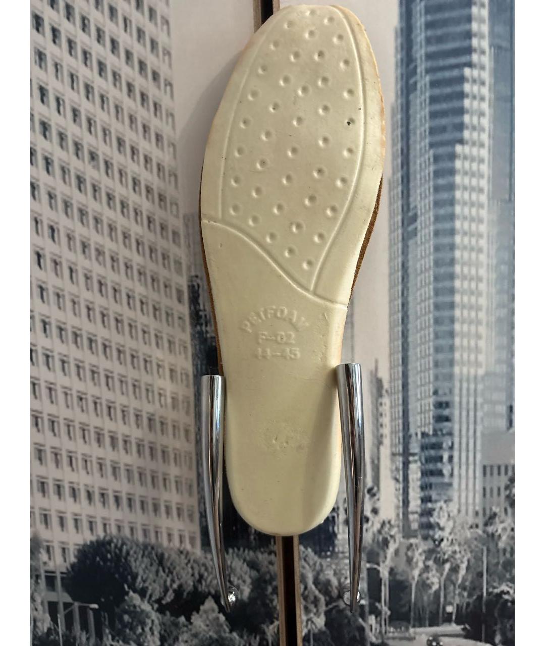 CHRISTIAN LOUBOUTIN Серые замшевые низкие кроссовки / кеды, фото 6