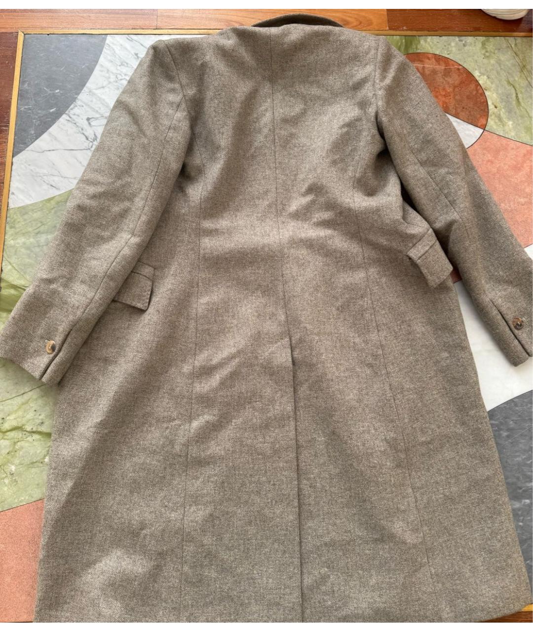 LORO PIANA Бежевое кашемировое пальто, фото 2