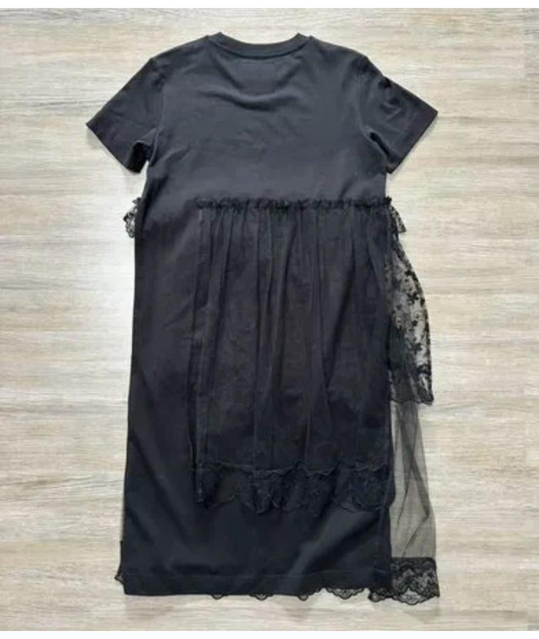 SIMONE ROCHA Черное хлопковое коктейльное платье, фото 2