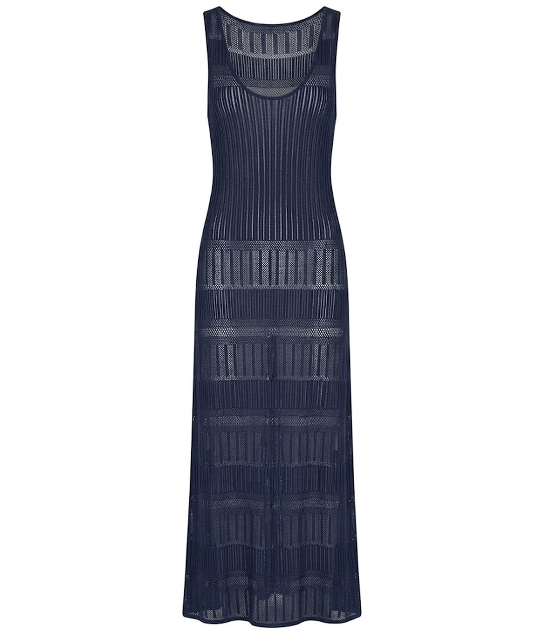 MALO Синее платье, фото 1