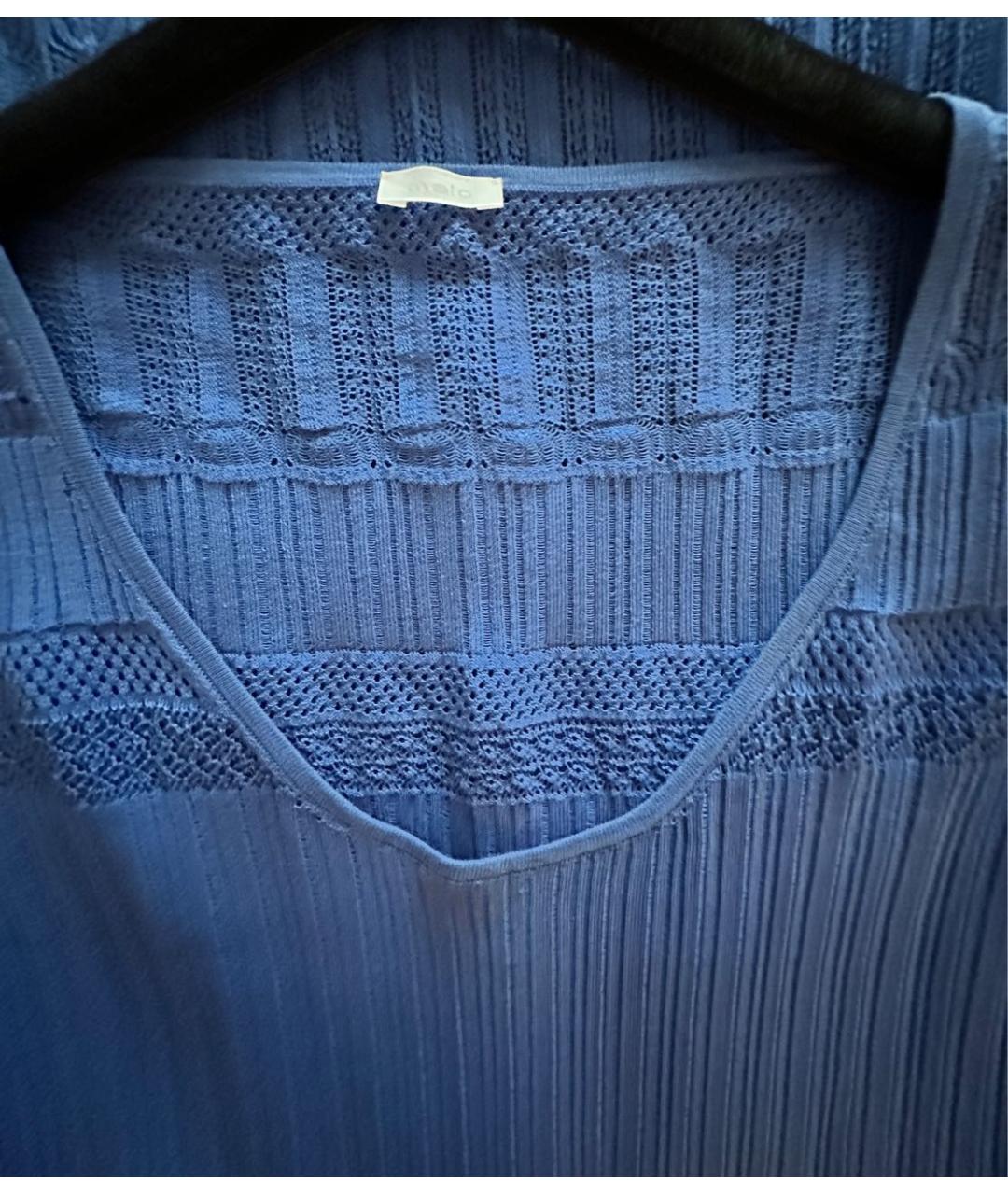 MALO Синее платье, фото 3