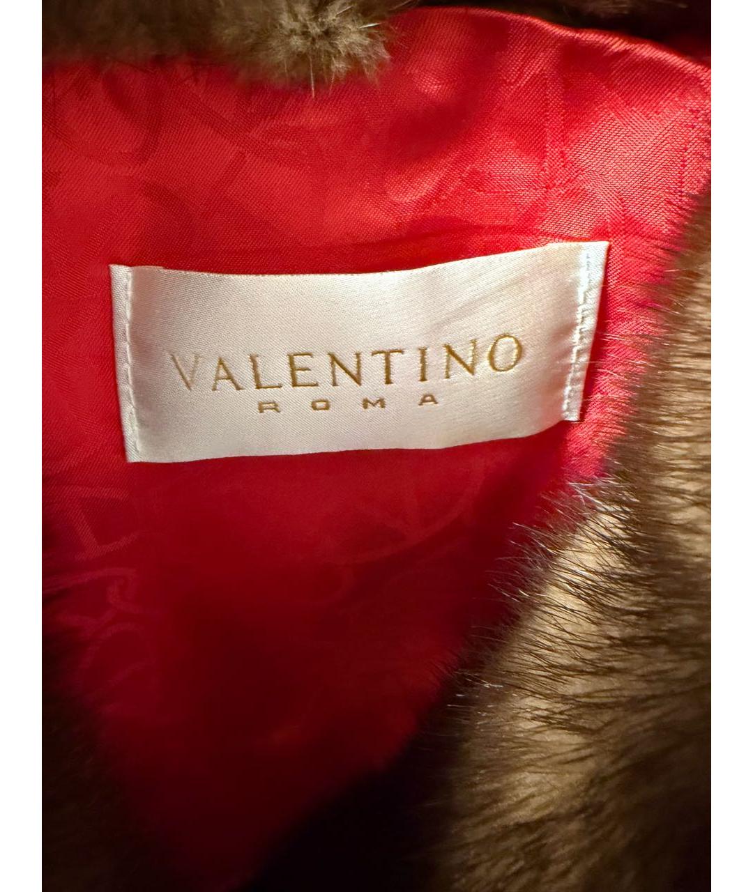 VALENTINO Красная меховая куртка, фото 3