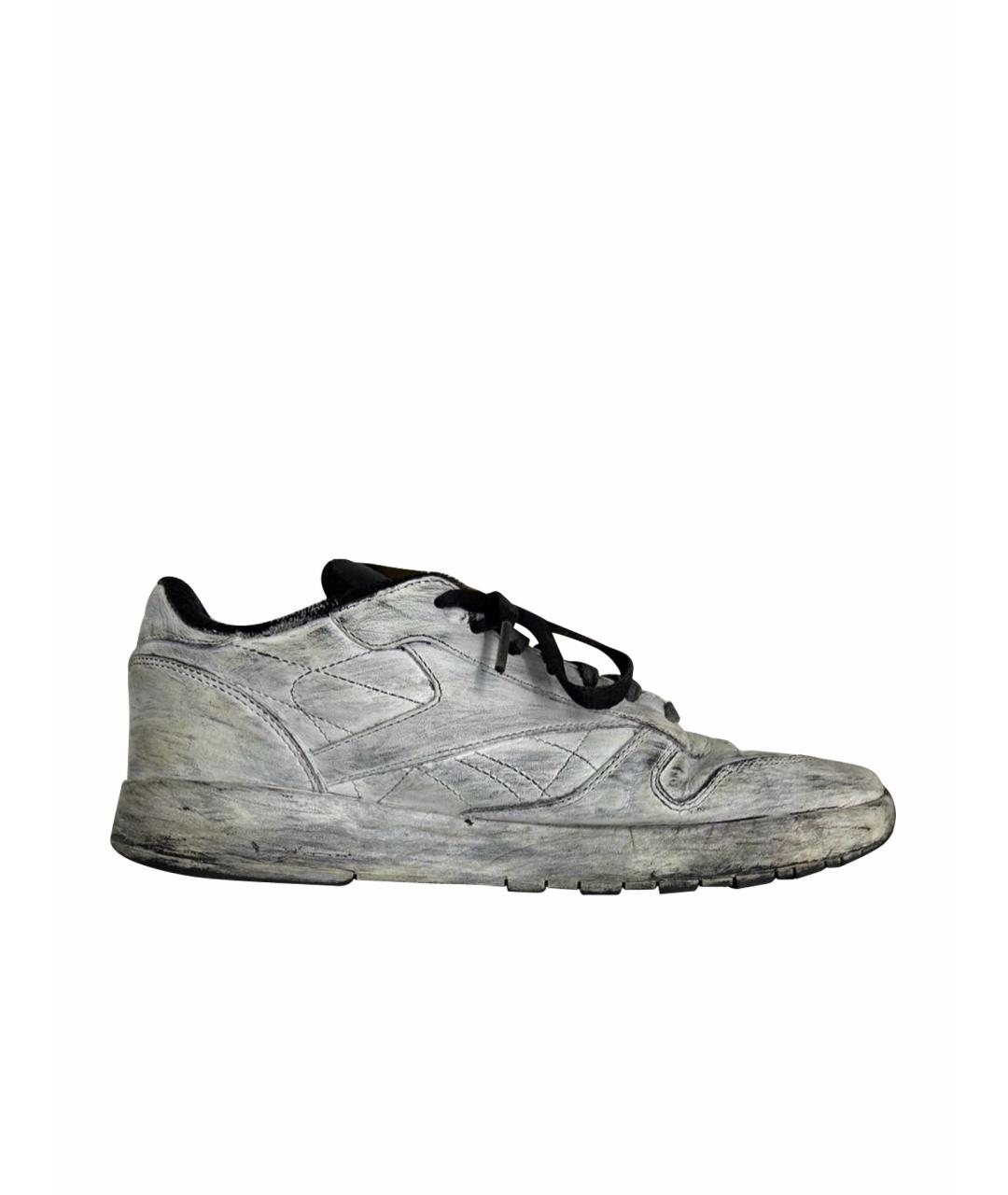 MAISON MARGIELA Белые низкие кроссовки / кеды, фото 1