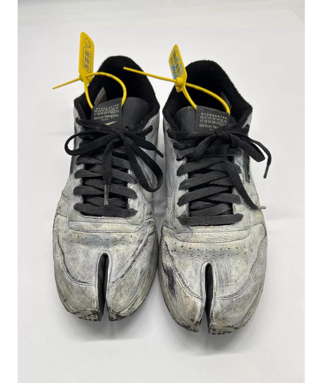 MAISON MARGIELA Белые низкие кроссовки / кеды, фото 3