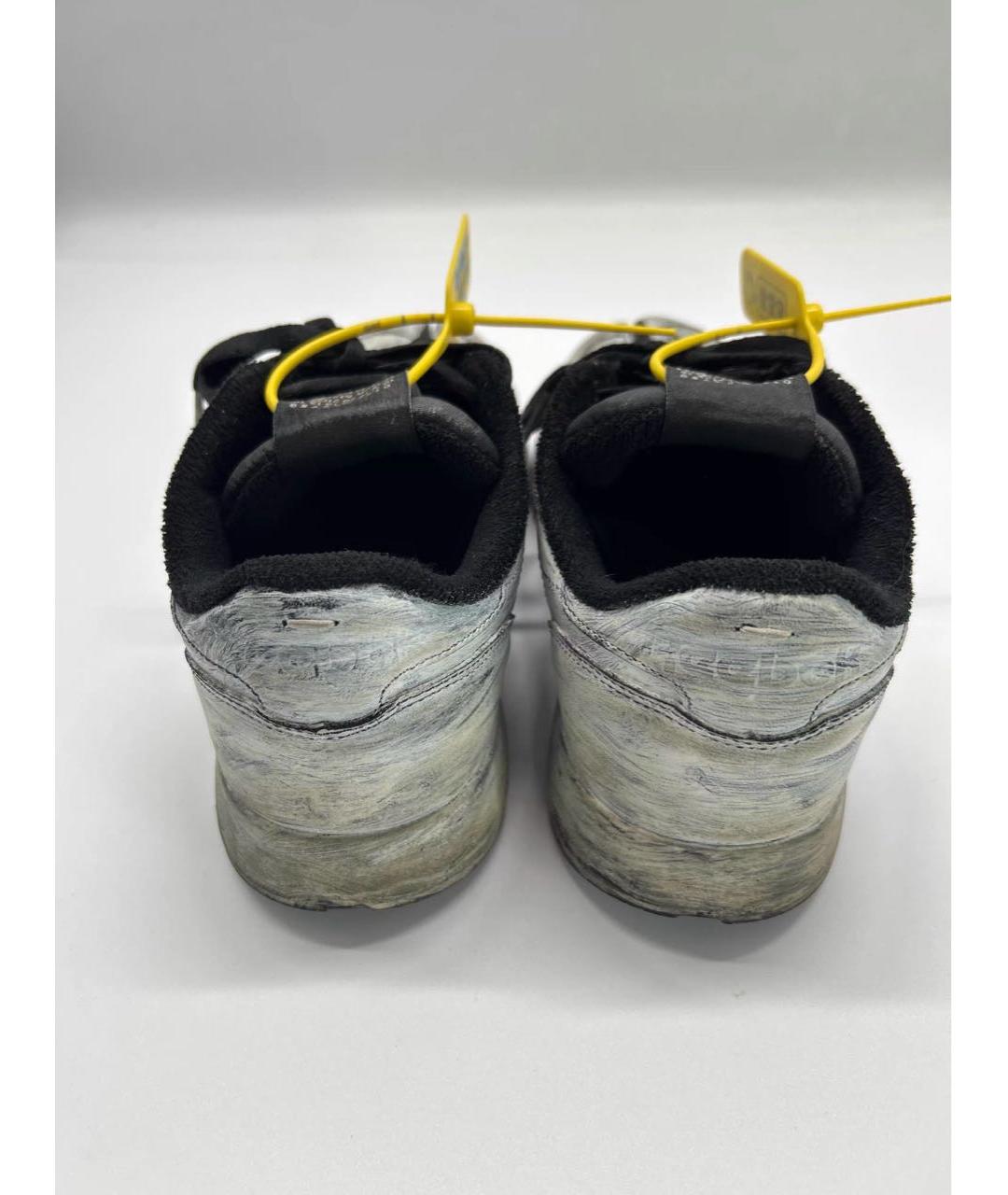 MAISON MARGIELA Белые низкие кроссовки / кеды, фото 5