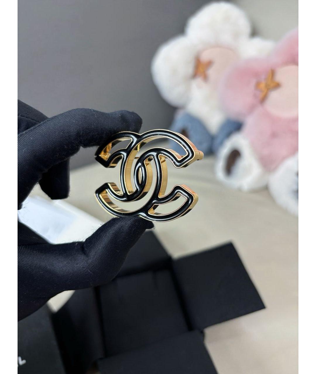 CHANEL Черная булавка / брошь, фото 4