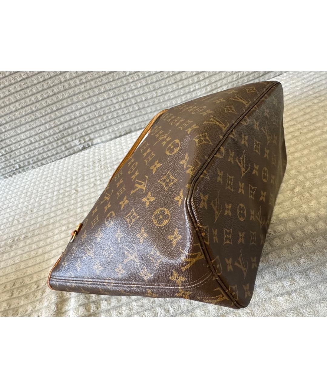LOUIS VUITTON Коричневая сумка тоут, фото 7