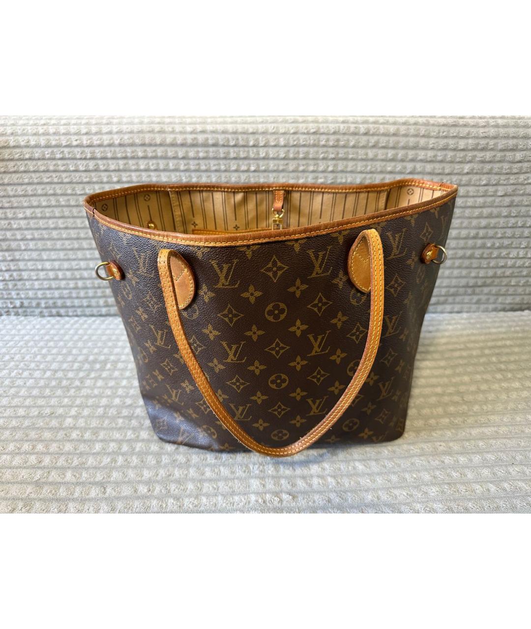 LOUIS VUITTON Коричневая сумка тоут, фото 2