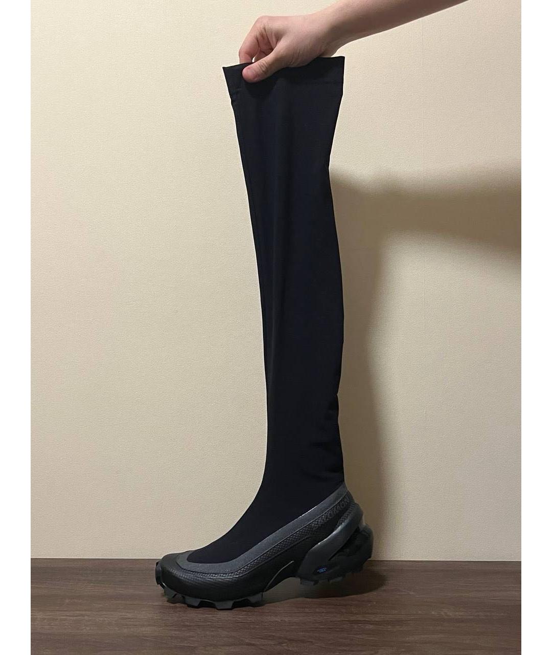 MAISON MARGIELA Черные ботфорты, фото 7