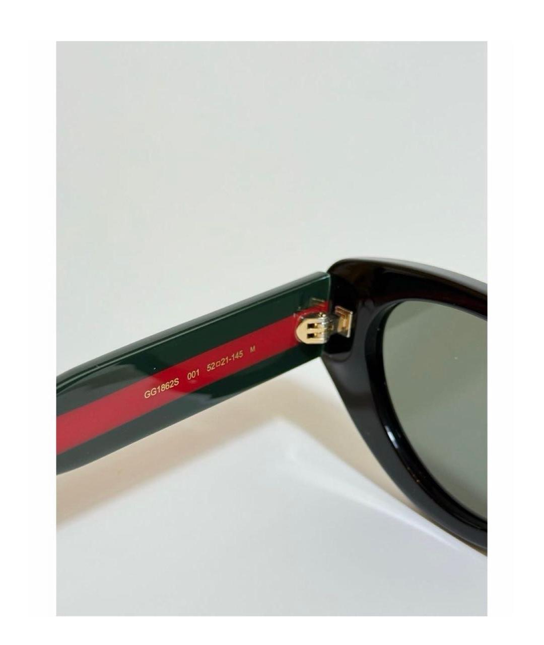 GUCCI Мульти пластиковые солнцезащитные очки, фото 3