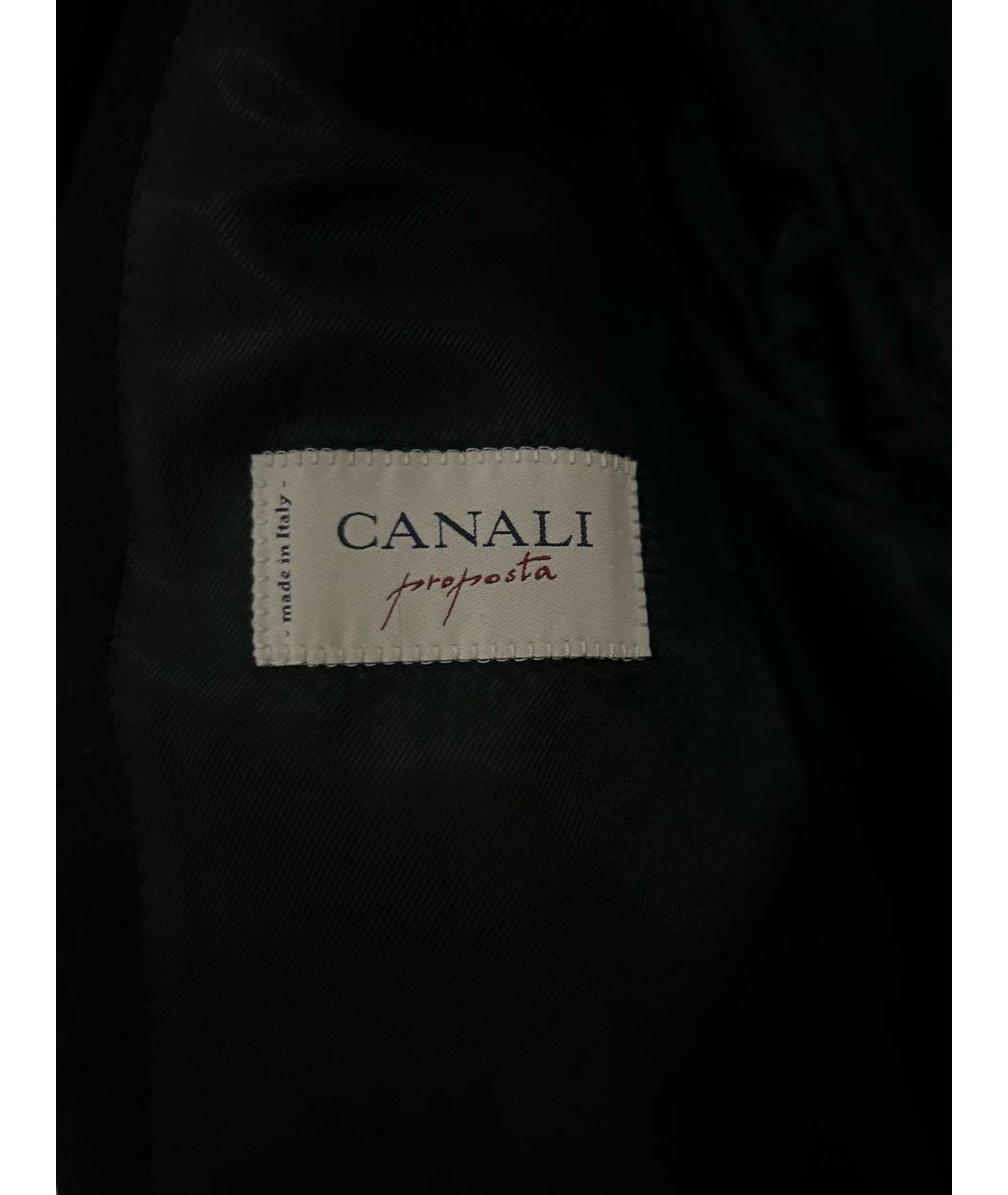 CANALI Черное кашемировое пальто, фото 5