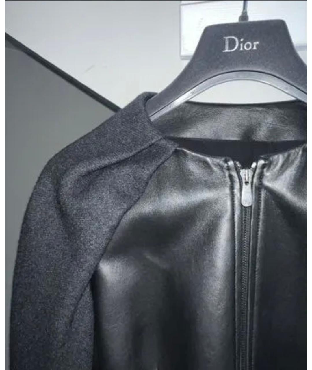 CHRISTIAN DIOR Черная кашемировая куртка, фото 3