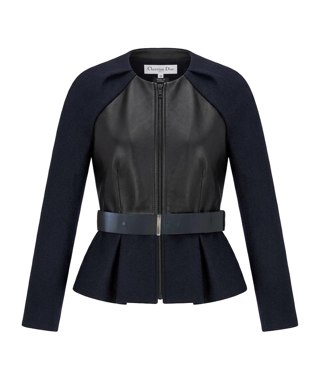 CHRISTIAN DIOR Черная кашемировая куртка, фото 1