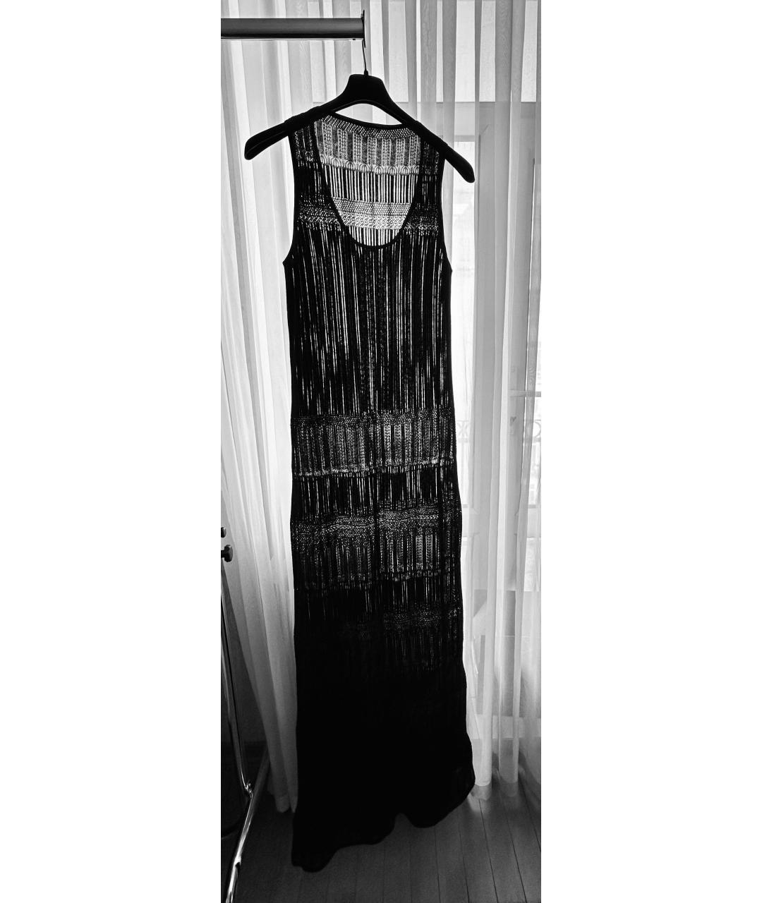 MALO Черное платье, фото 2