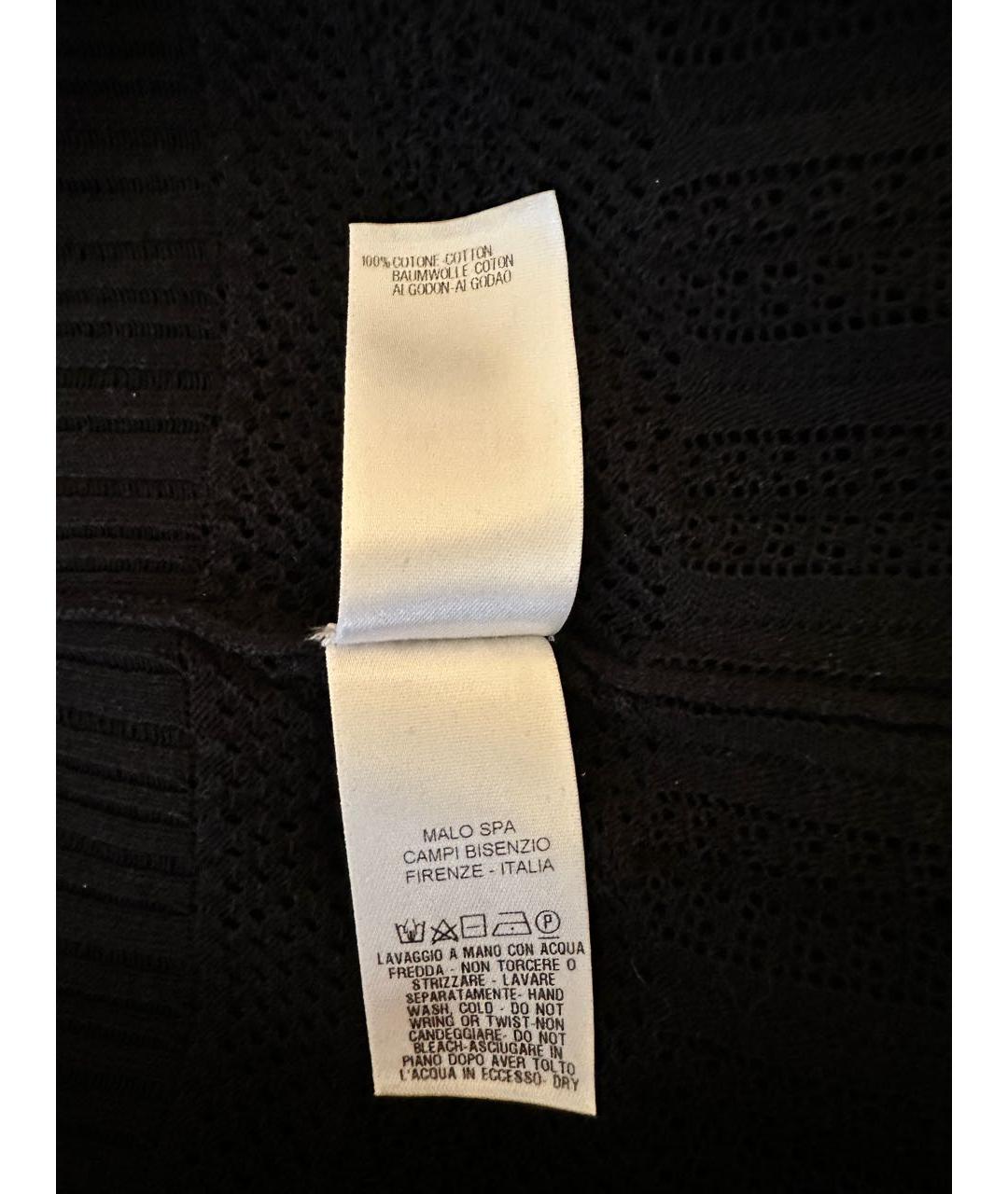 MALO Черное платье, фото 5