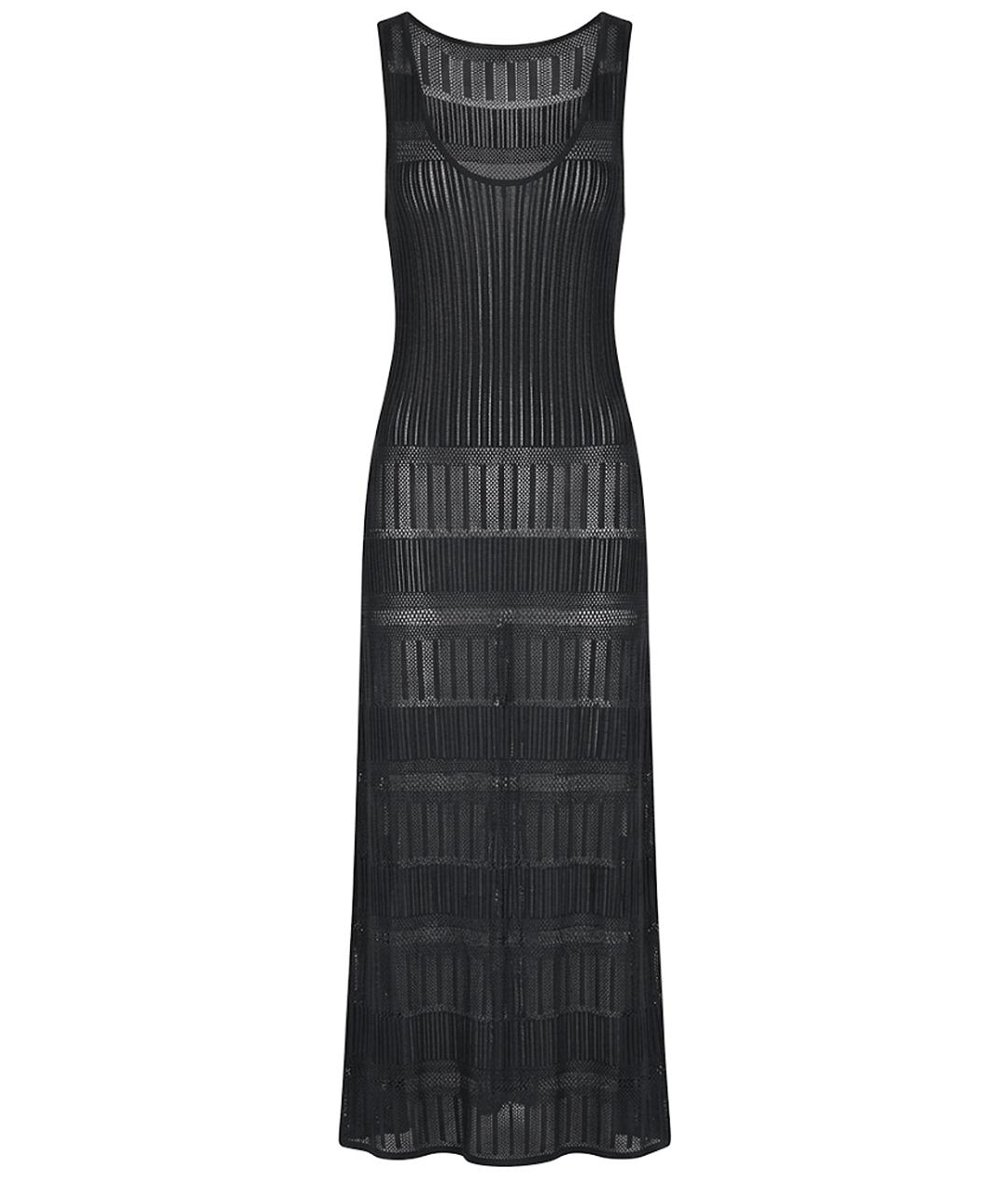 MALO Черное платье, фото 1