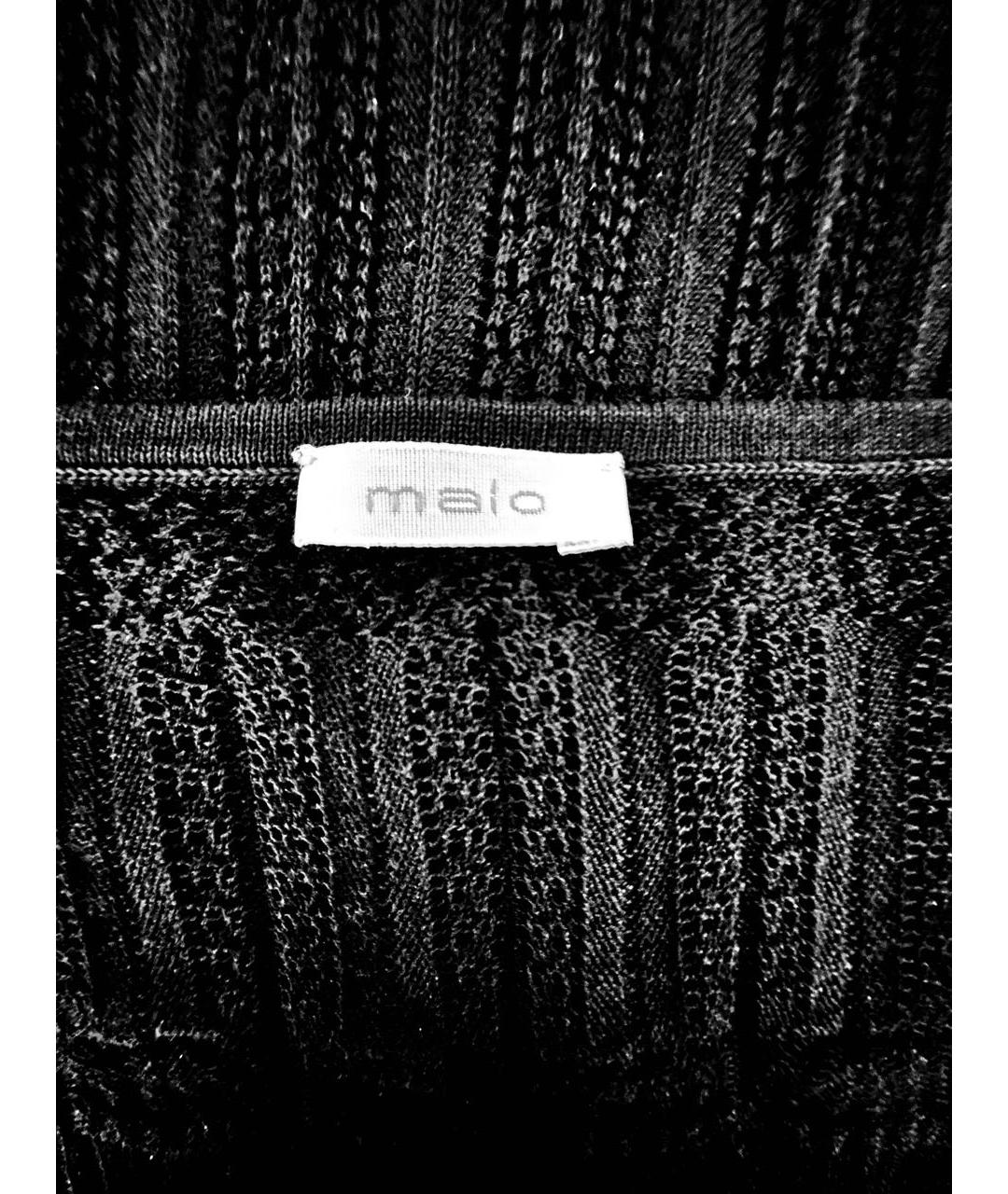 MALO Черное платье, фото 3