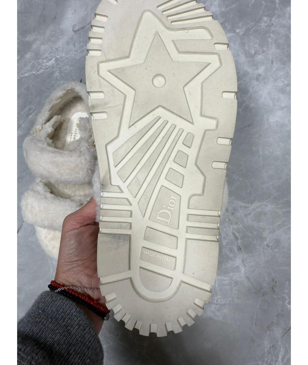 CHRISTIAN DIOR Белые сандалии, фото 2