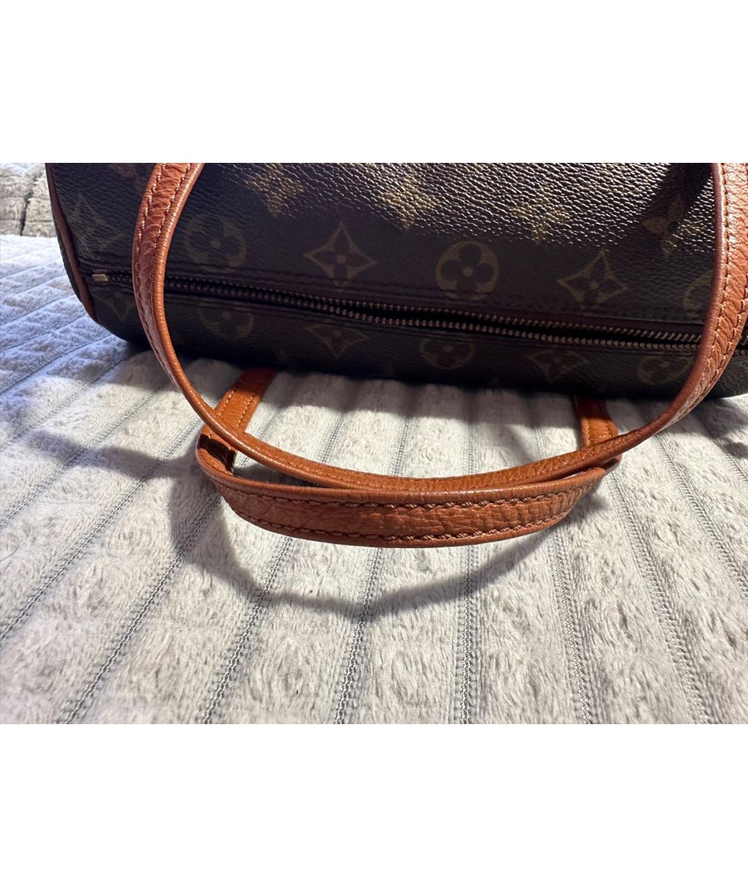 LOUIS VUITTON Коричневая сумка через плечо, фото 4