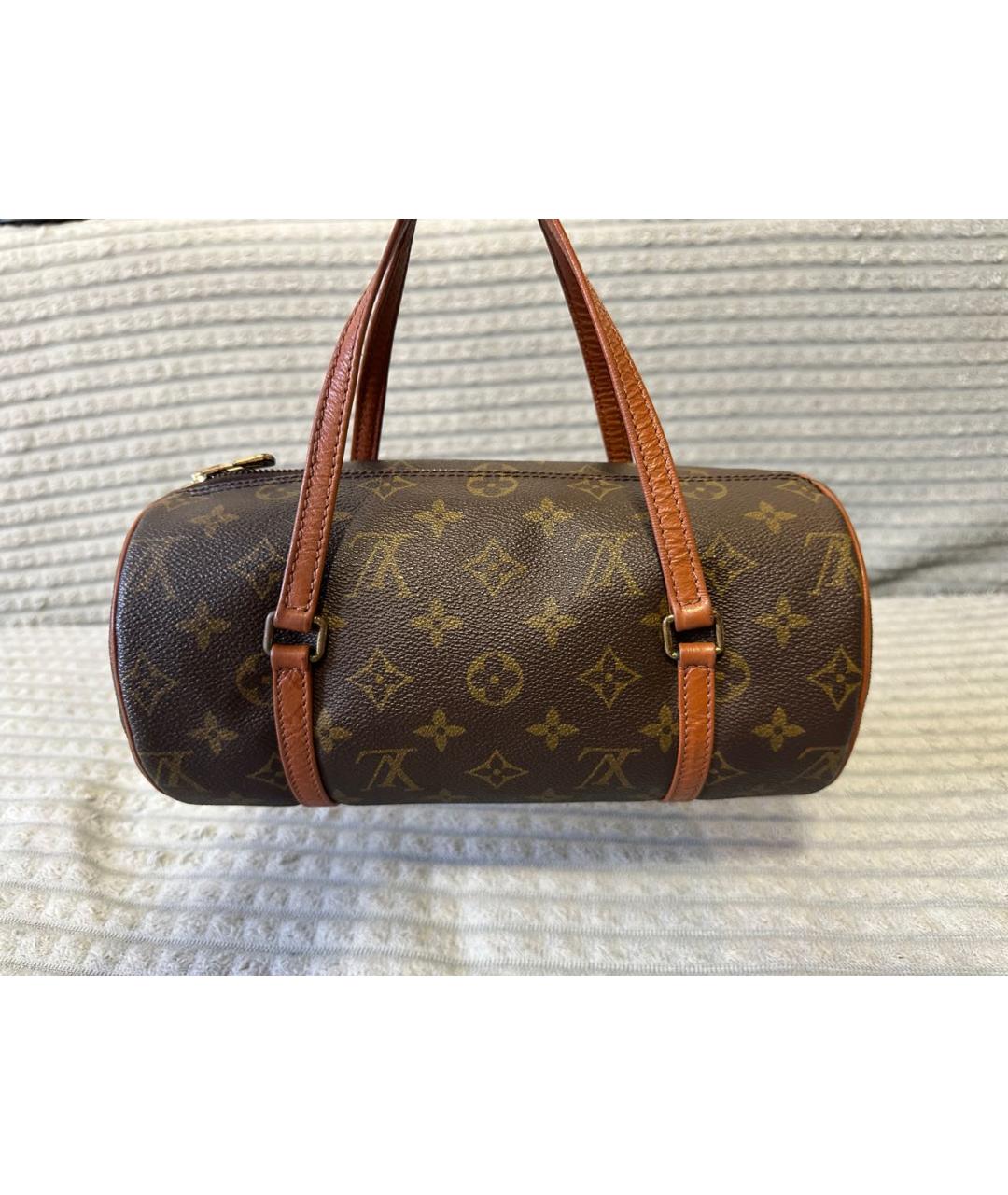 LOUIS VUITTON Коричневая сумка через плечо, фото 9
