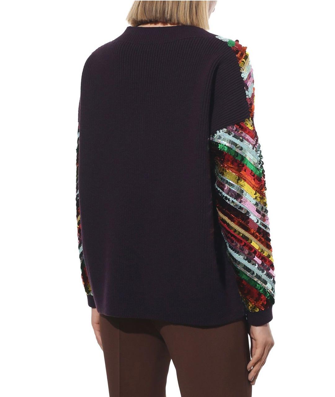 VALENTINO Мульти шерстяной джемпер / свитер, фото 2