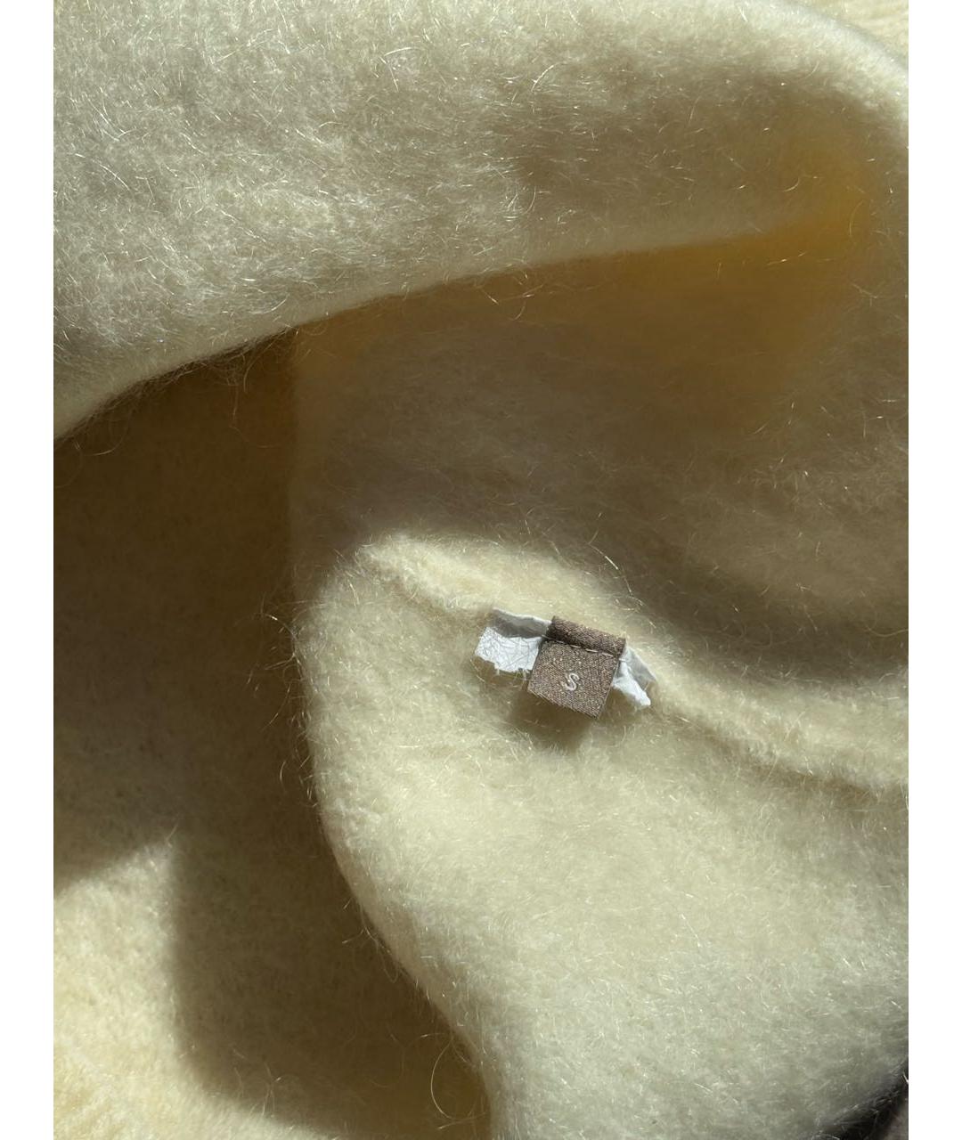 12 STOREEZ Белый шерстяной кардиган, фото 5