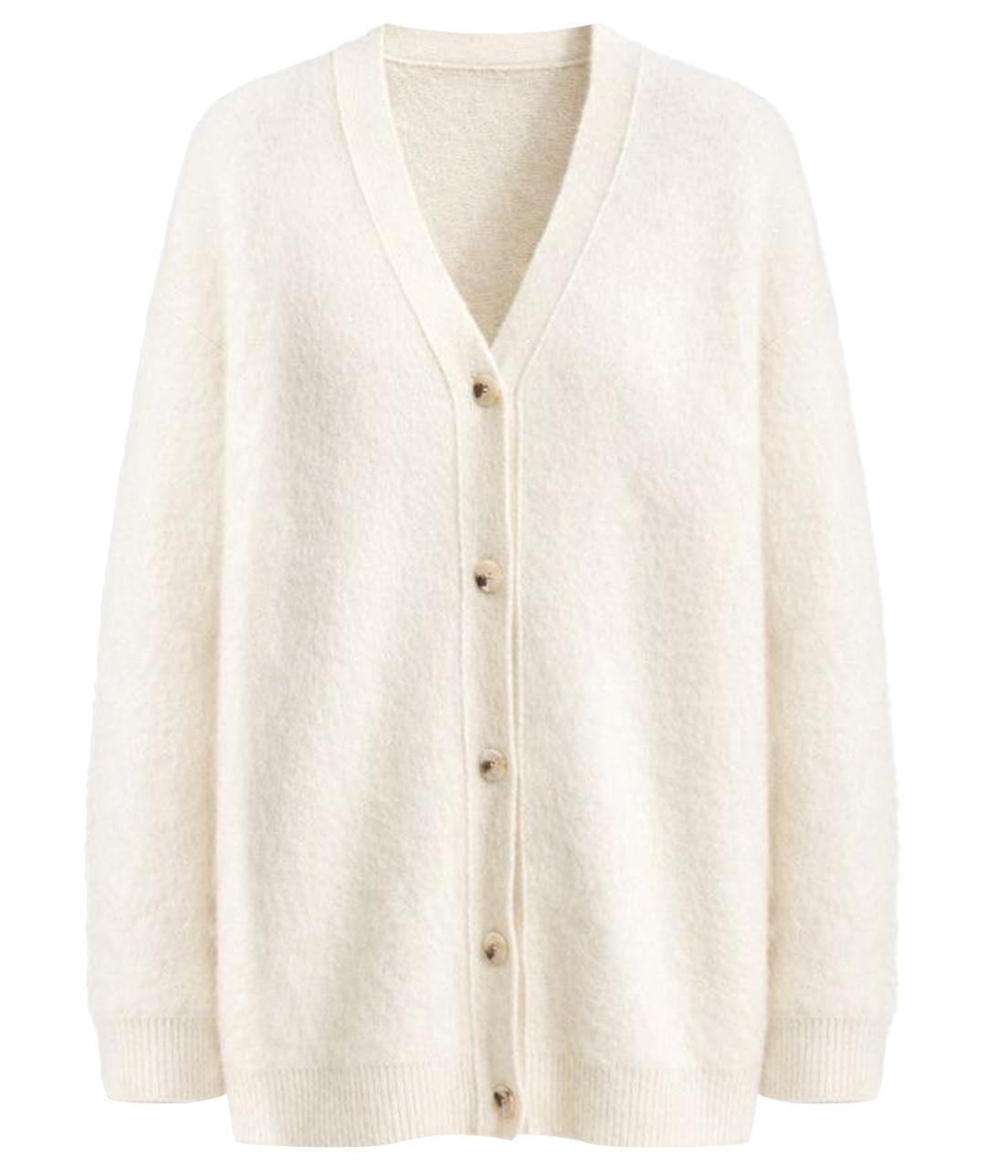 12 STOREEZ Белый шерстяной кардиган, фото 1