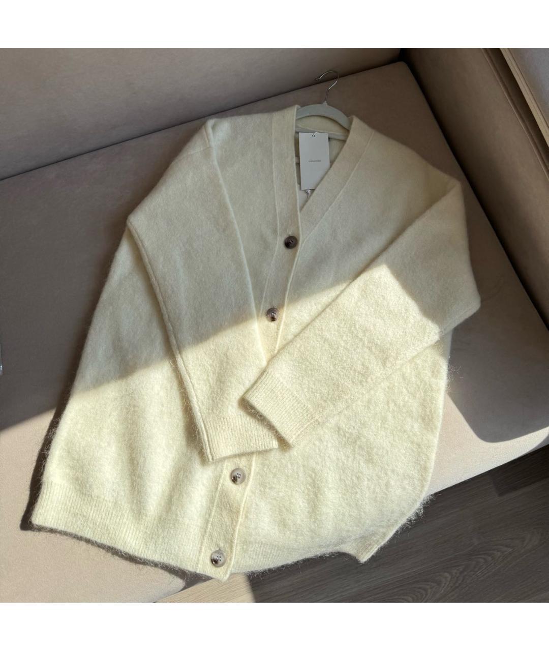 12 STOREEZ Белый шерстяной кардиган, фото 2