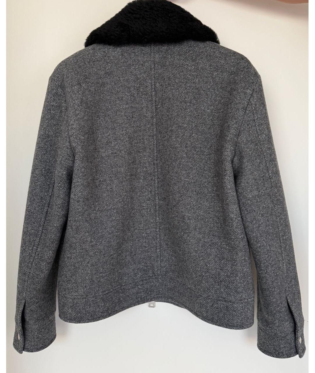 Ami Paris Серая шерстяная куртка, фото 2