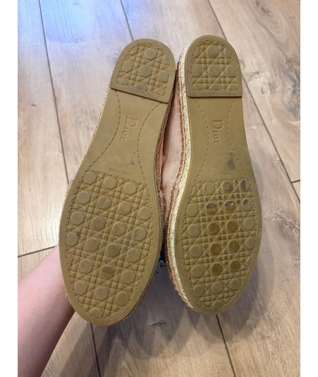 CHRISTIAN DIOR Розовые эспадрильи, фото 4