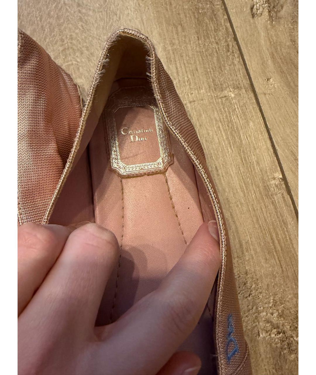 CHRISTIAN DIOR Розовые эспадрильи, фото 3