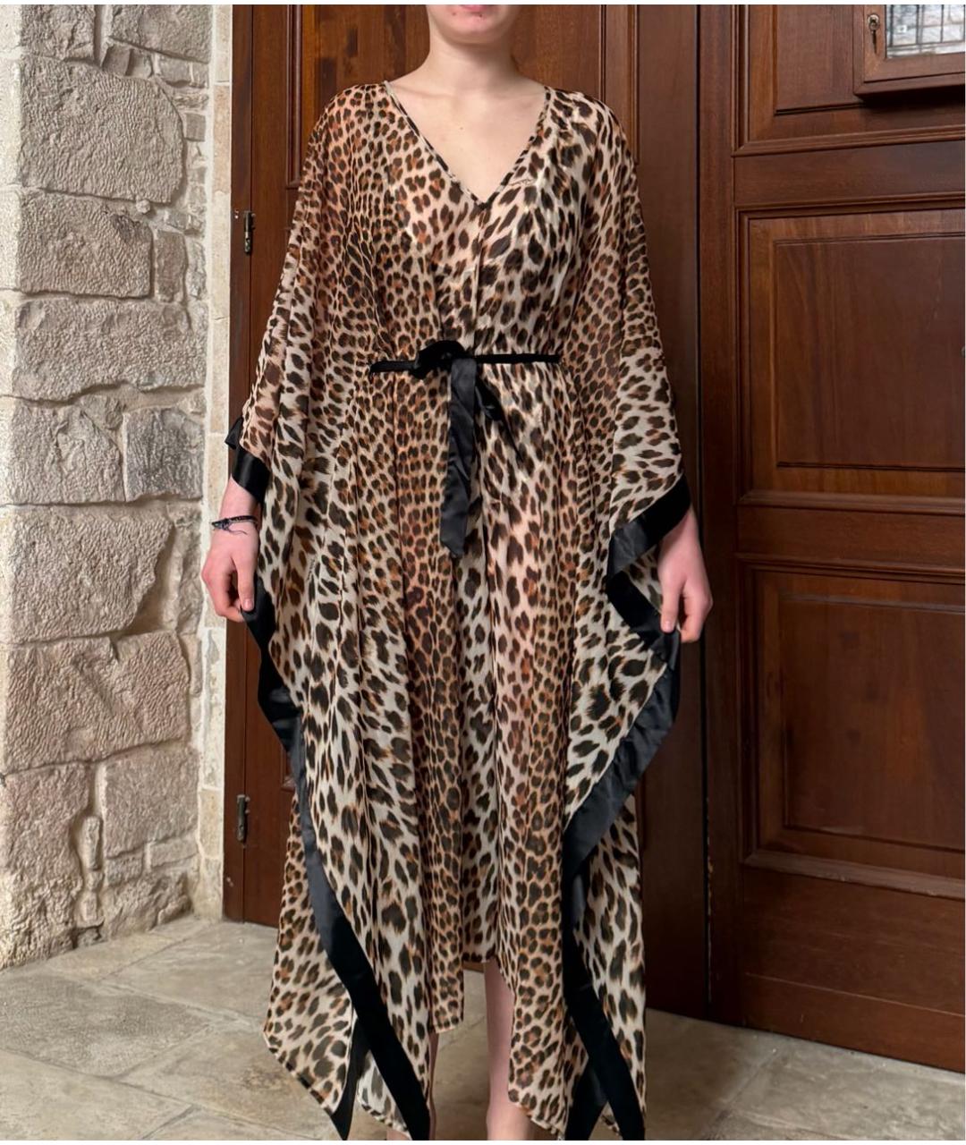 ROBERTO CAVALLI Мульти полиэстеровая туника, фото 6