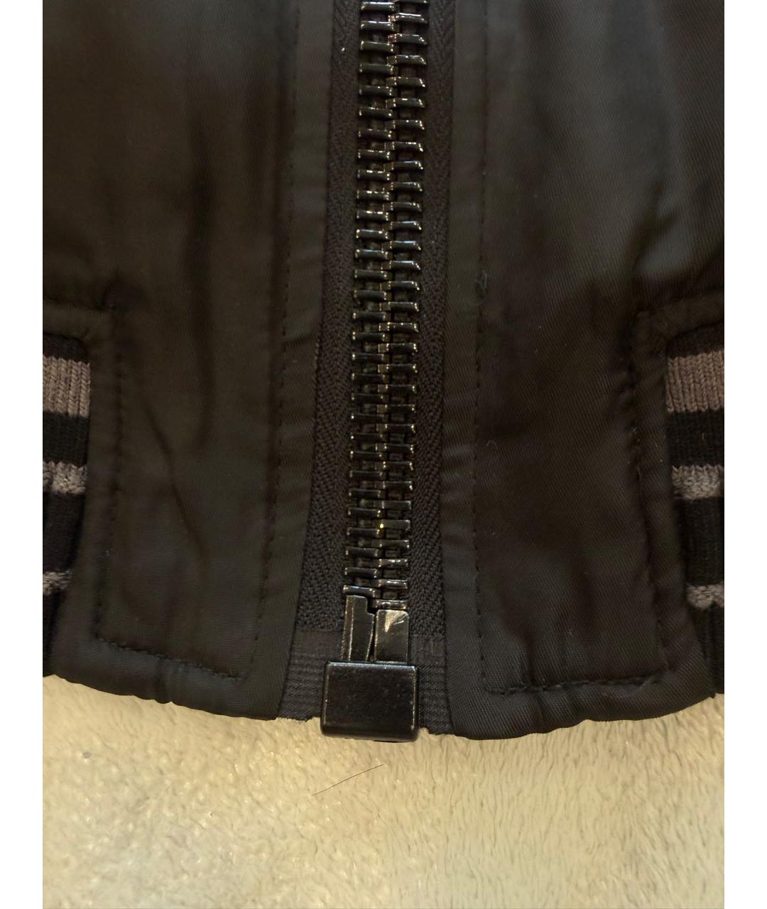 BALMAIN Черная атласная куртка, фото 8