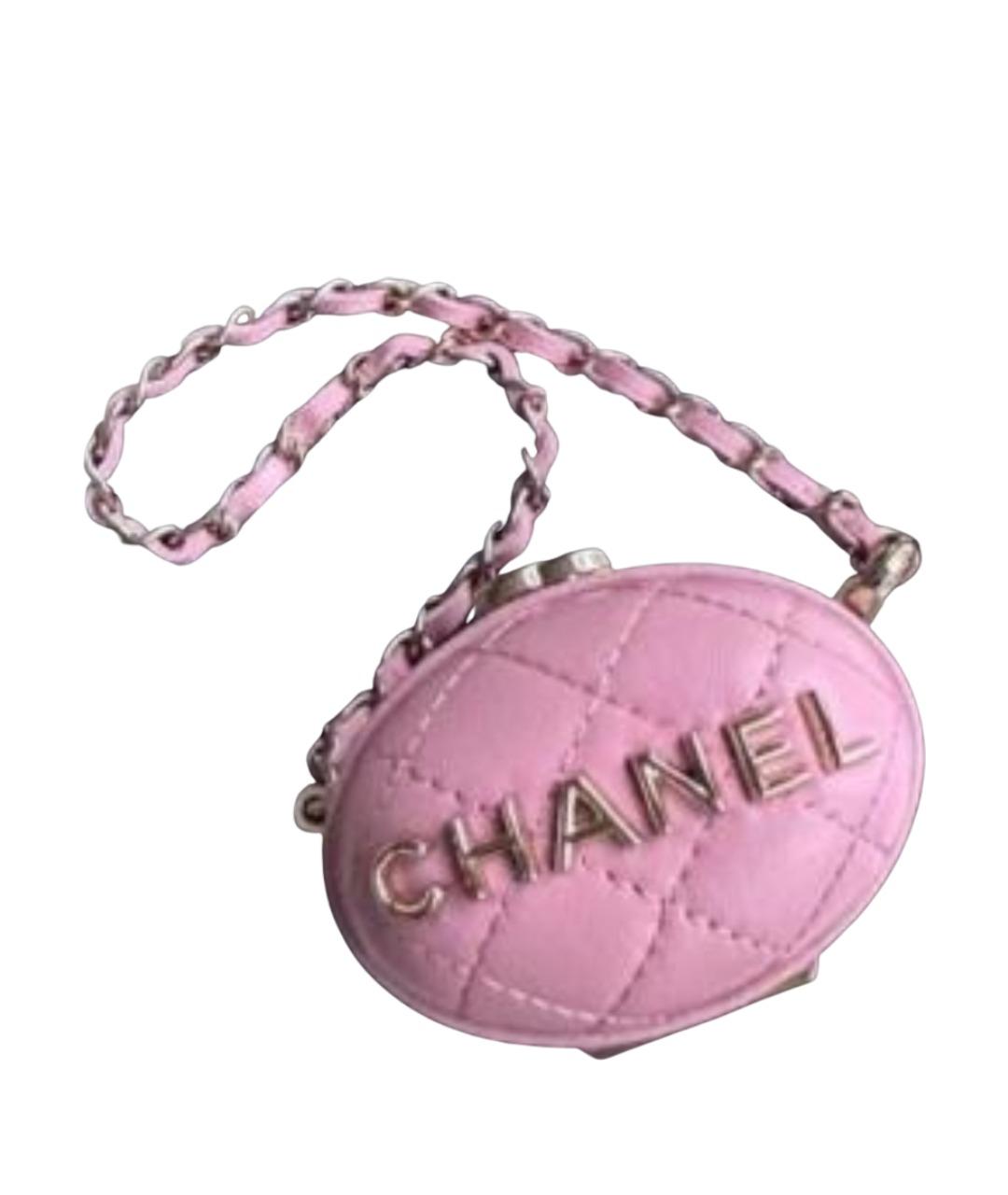 CHANEL Розовый брелок, фото 1