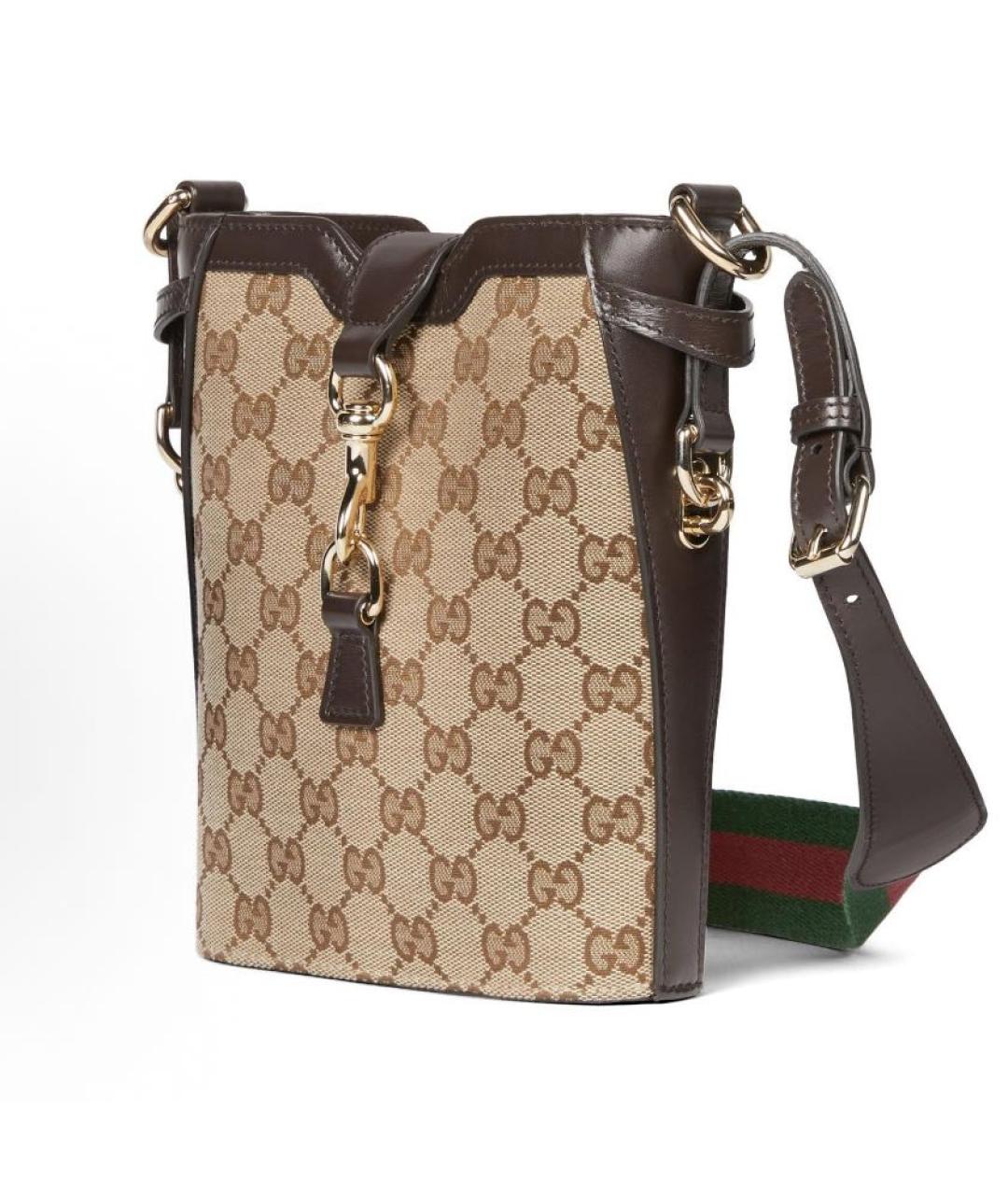 GUCCI Коричневая сумка на плечо, фото 2