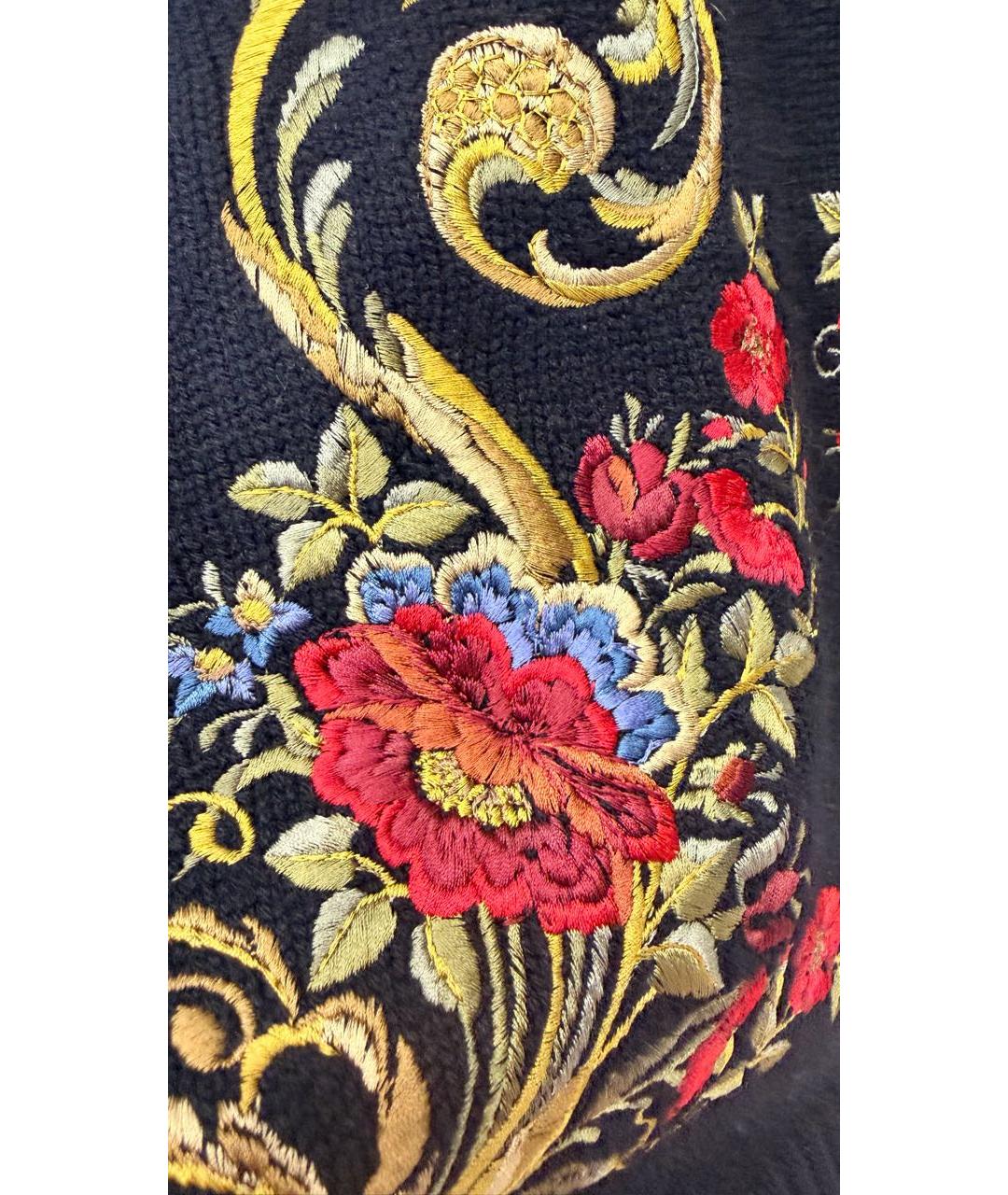 DOLCE&GABBANA Черный кашемировый джемпер / свитер, фото 5