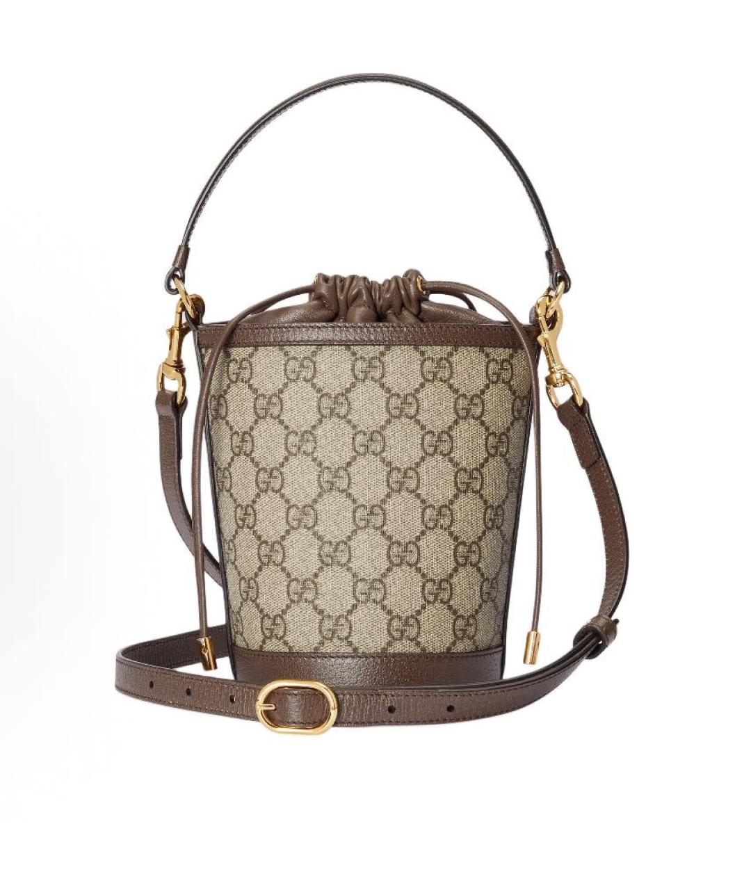 GUCCI Коричневая сумка через плечо, фото 2