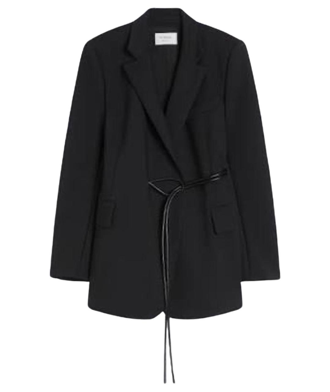 SPORTMAX Черный вискозный жакет/пиджак, фото 1