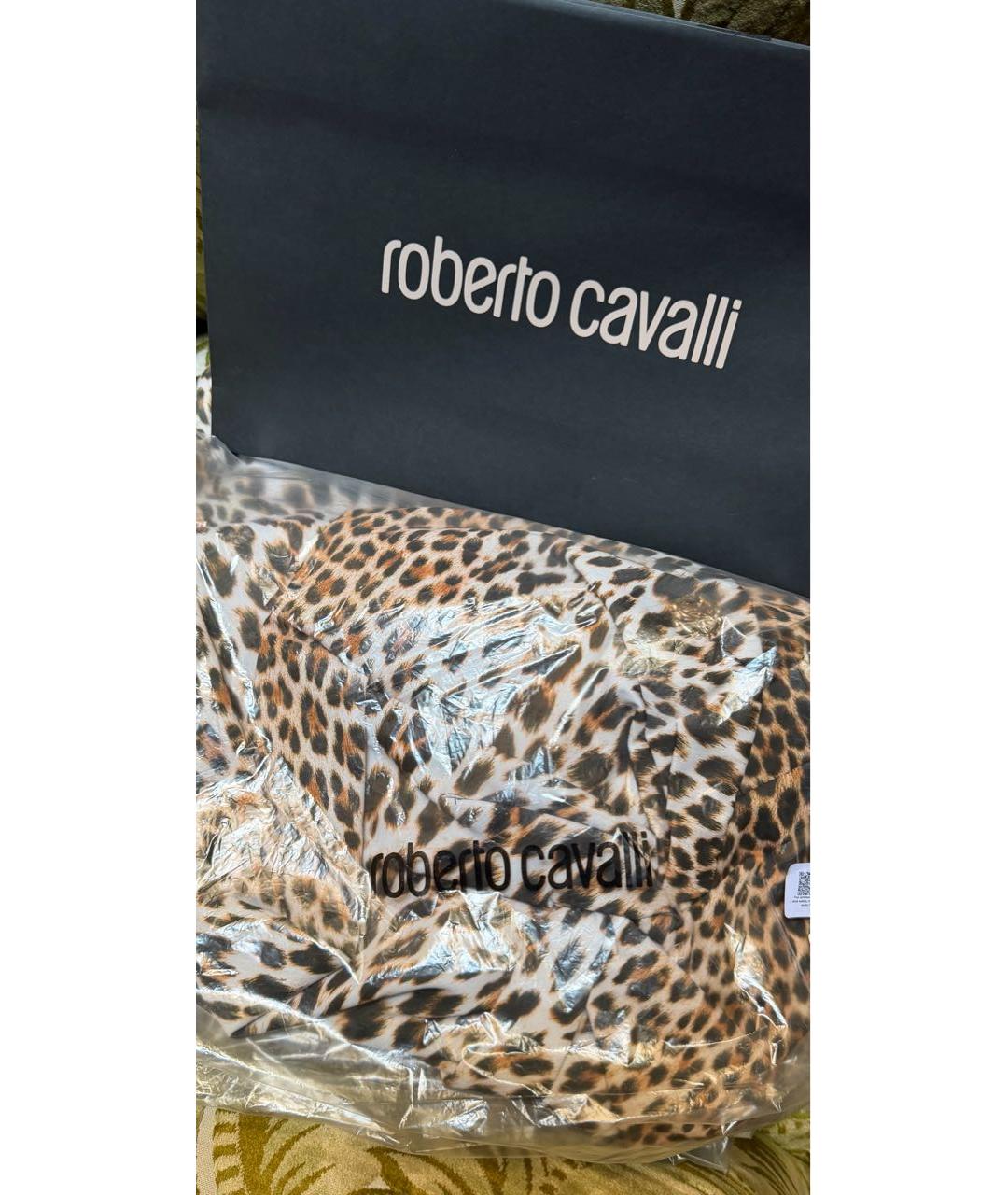 ROBERTO CAVALLI Полиэстеровое парео, фото 5