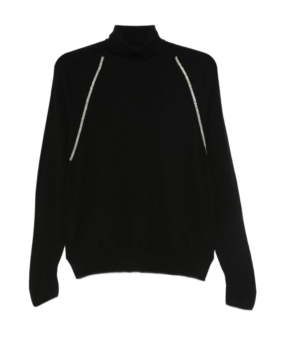 D.EXTERIOR Черный кашемировый джемпер / свитер, фото 1