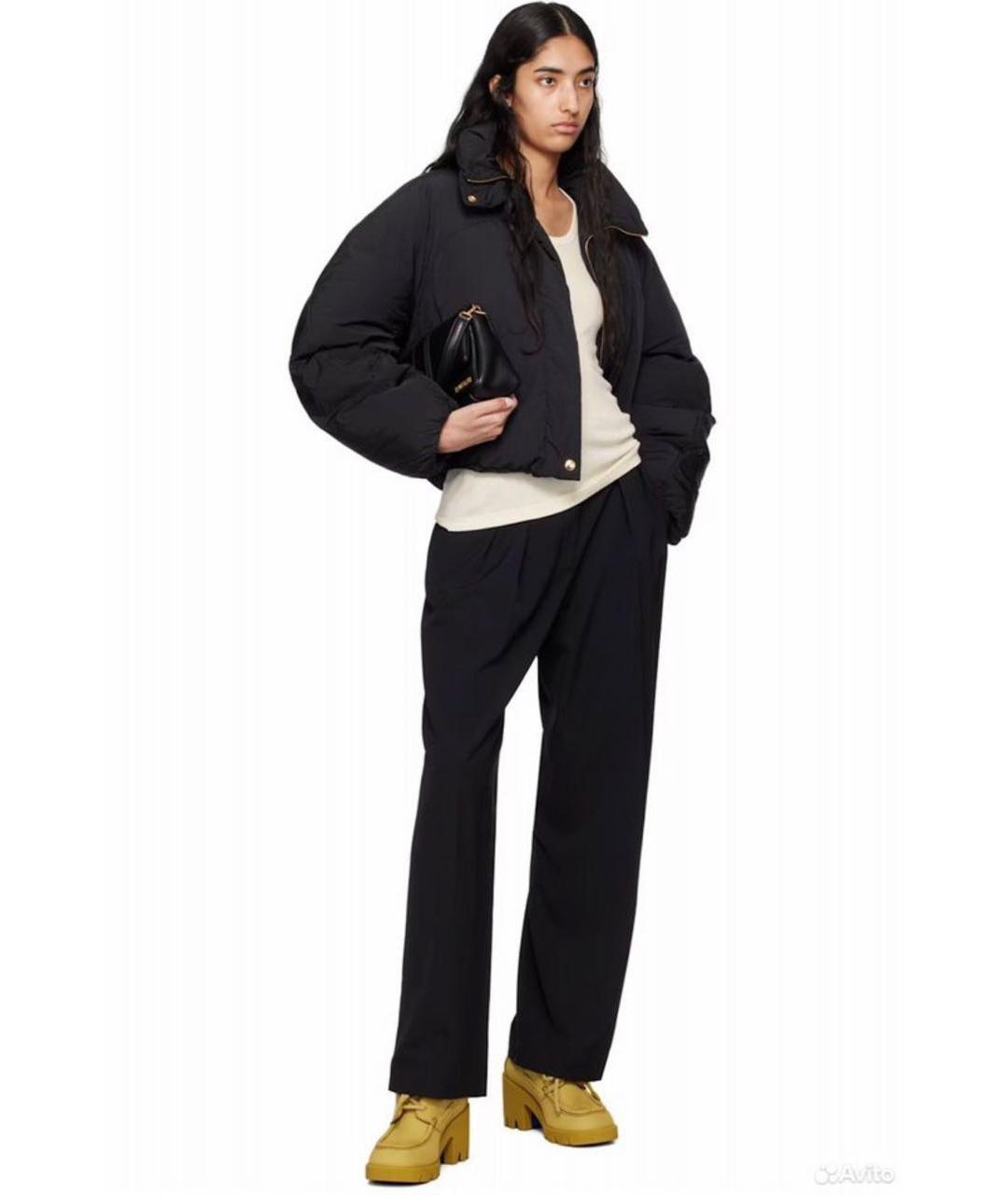 JACQUEMUS Черная полиэстеровая куртка, фото 3