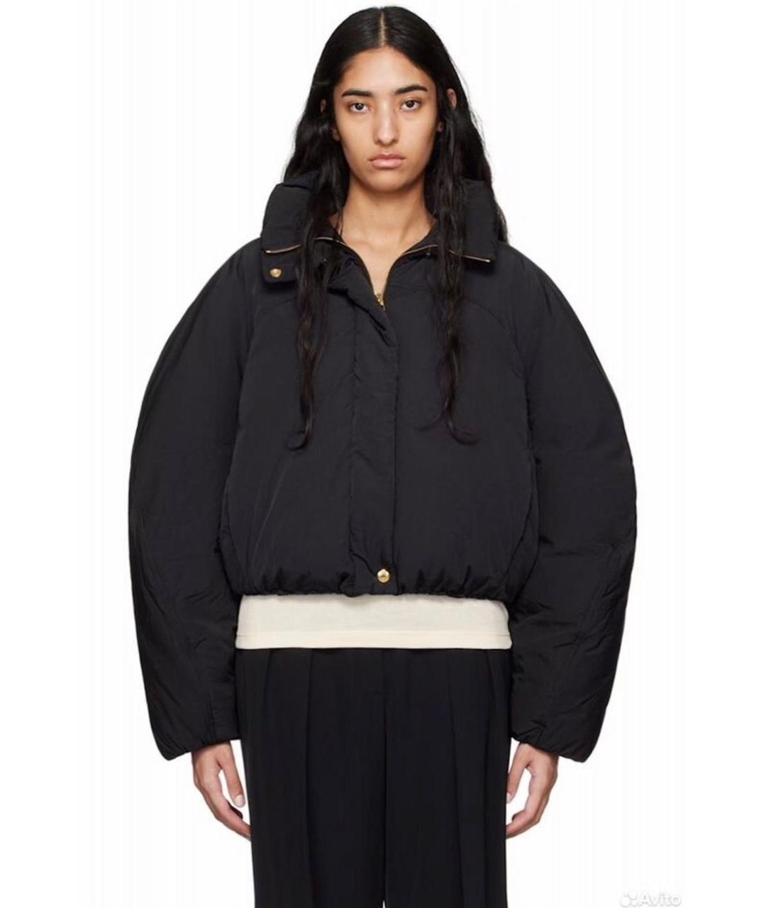 JACQUEMUS Черная полиэстеровая куртка, фото 7