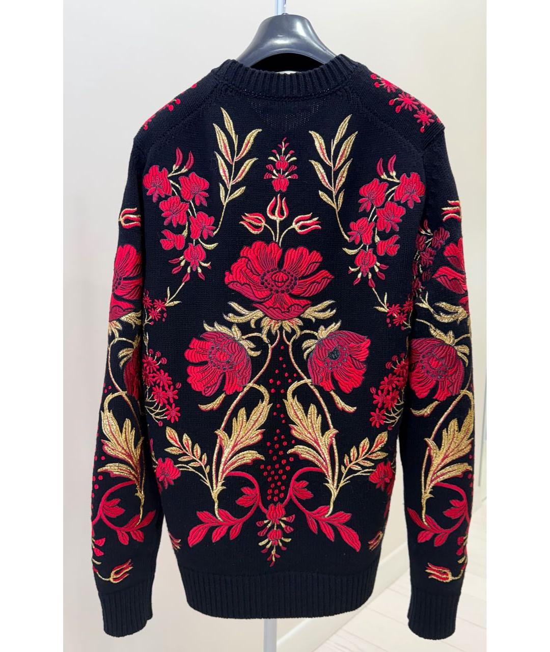 DOLCE&GABBANA Черный шерстяной джемпер / свитер, фото 2