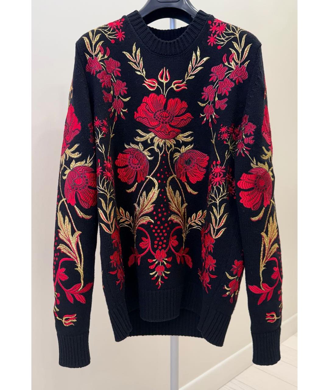 DOLCE&GABBANA Черный шерстяной джемпер / свитер, фото 6