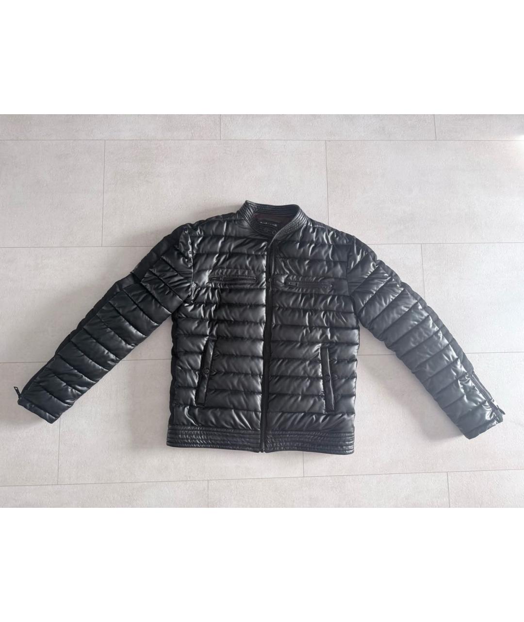 JUST CAVALLI Черная синтетическая куртка, фото 8