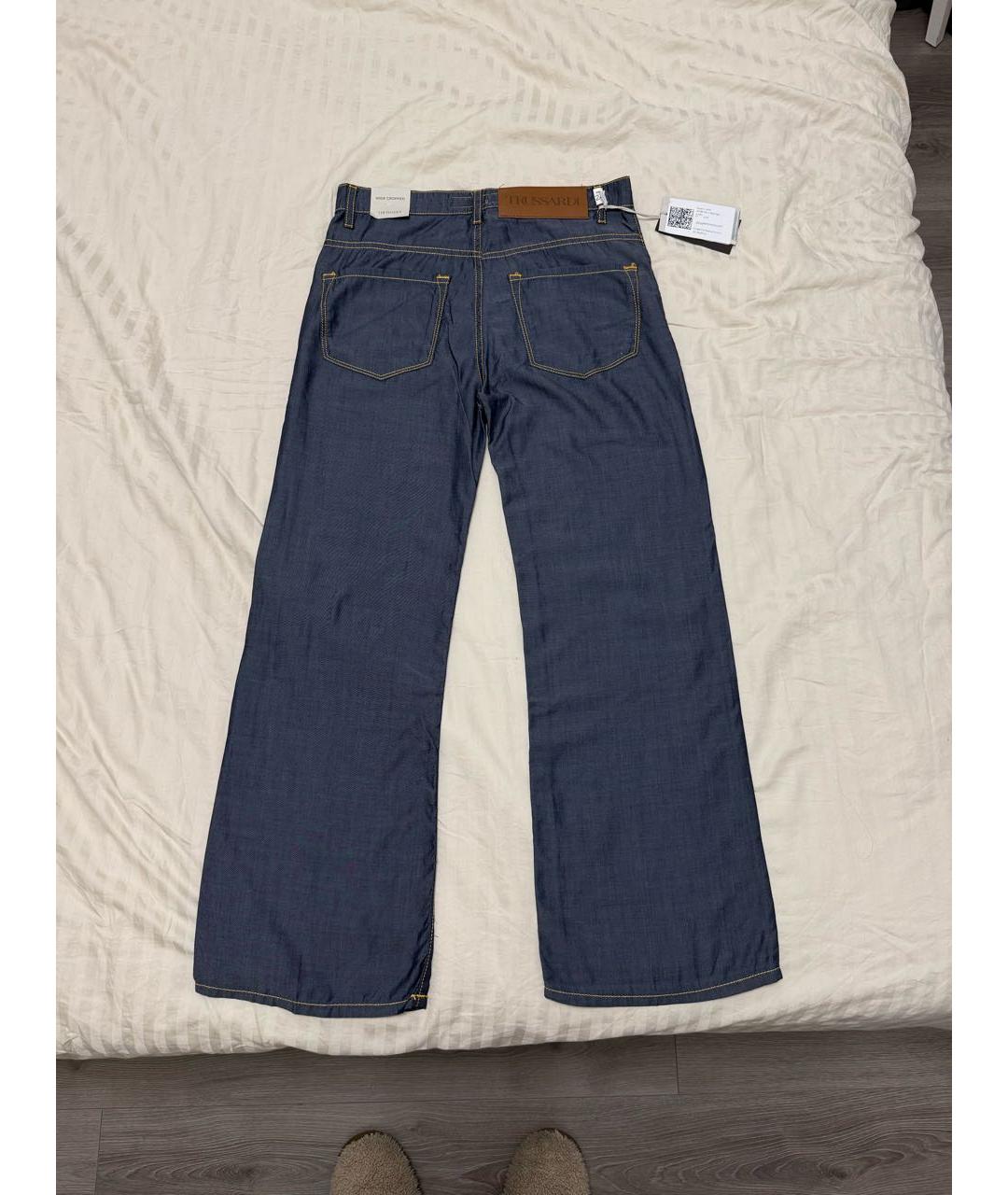 TRUSSARDI Темно-синие кюлоты, фото 2