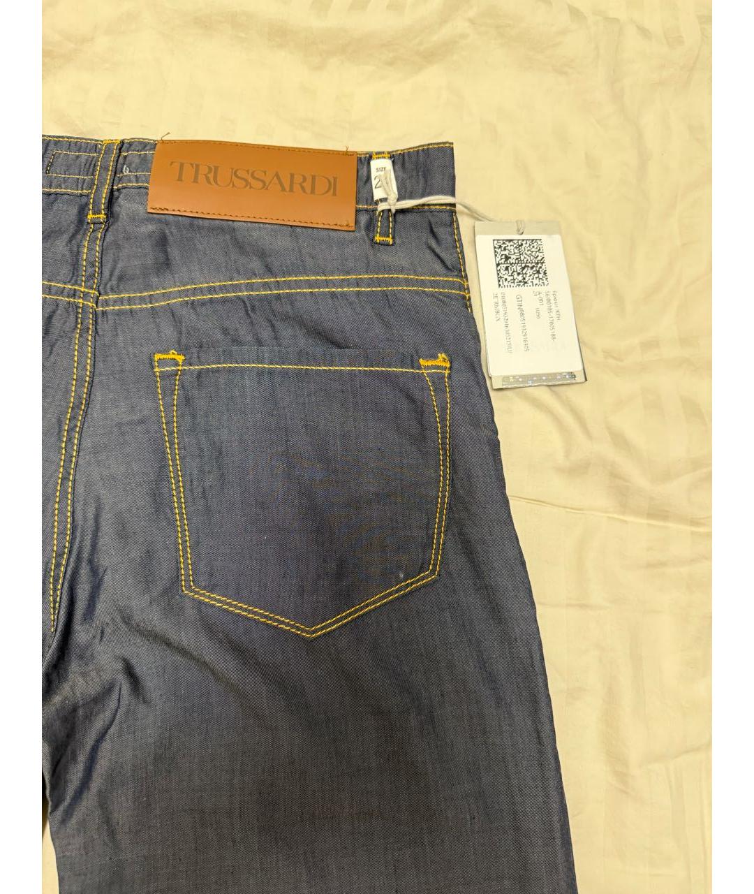 TRUSSARDI Темно-синие кюлоты, фото 4