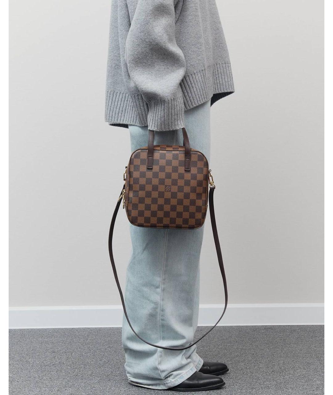 LOUIS VUITTON Коричневая сумка через плечо, фото 4